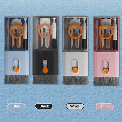 Avelena | 10-in-1 Multifunktionales Reinigungsset für Kopfhörer, Mobiltelefone und Computer