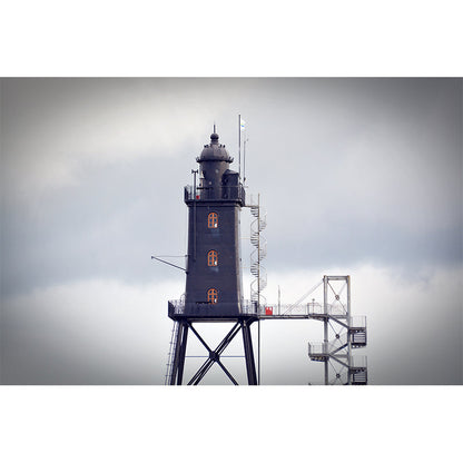 Avelena | Grand Lighthouse Wandmalerei Tapete für Esszimmer Menschliche Landschaft Wandverkleidung, Anpassbar
