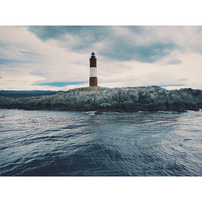 Avelena | Grand Lighthouse Wandmalerei Tapete für Esszimmer Menschliche Landschaft Wandverkleidung, Anpassbar