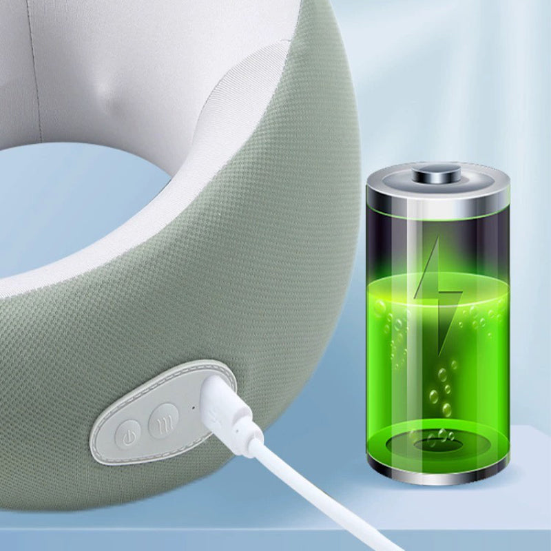 Avelena | Wiederaufladbares Heizkissen mit Nackenmassage Cozytherm