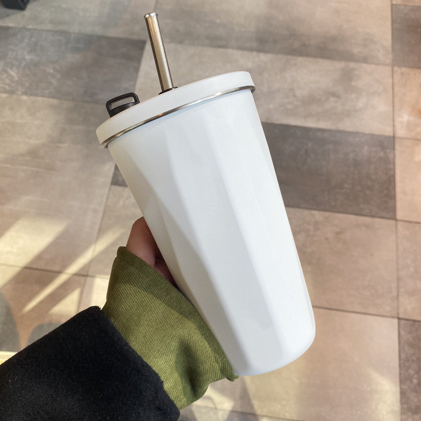 Avelena | Becher mit faltbarem Strohhalm