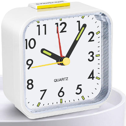 Avelena | Clock Minimalistische Analog Wecker mit Snooze
