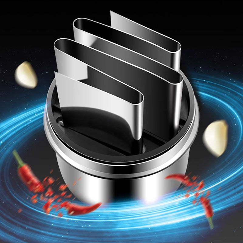 Avelena | Edelstahl Knoblauchmühle