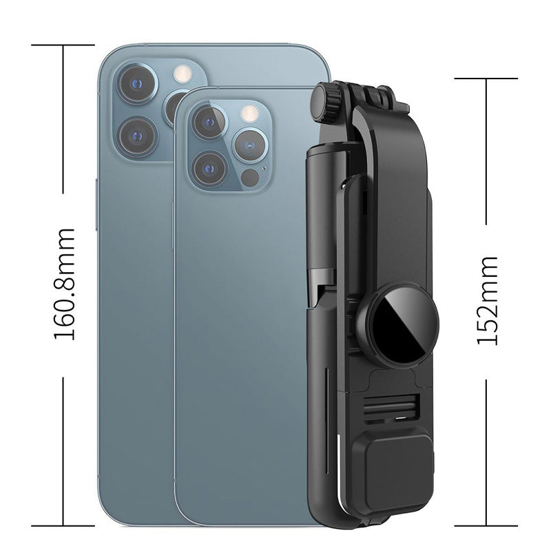 Avelena | Bluetooth-Selfie-Stick-Stativ mit Telefonhalter und Beauty-Fill-in-Beleuchtung