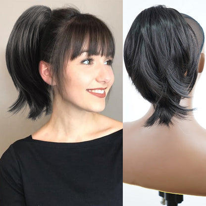 Avelena | Synthetische Kralle Clip In Pferdeschwanz Haarverlängerungen Diy Haarteil Haar Bun
