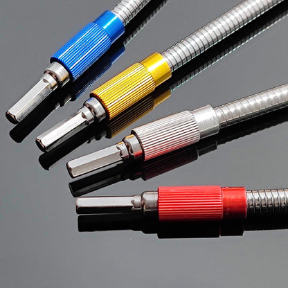 Avelena | Sechseckiger Schaft Metall Flex Universal Verlängerungs-Bit-Halter