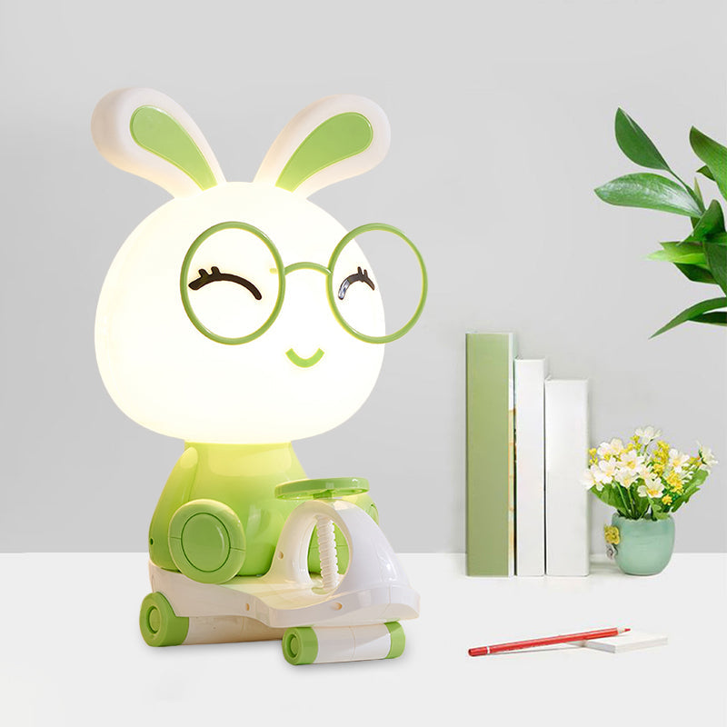 Avelena | Schwein/Samen/Frosch Kinder Schlafzimmer Lesebuch Licht Kunststoff 1-Licht Cartoon Nachttischlampe In Schwarz/Rosa/Grün