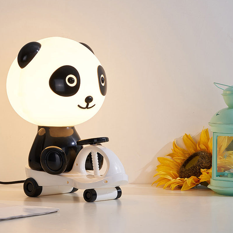 Avelena | Schwein/Samen/Frosch Kinder Schlafzimmer Lesebuch Licht Kunststoff 1-Licht Cartoon Nachttischlampe In Schwarz/Rosa/Grün