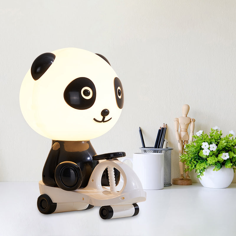 Avelena | Schwein/Samen/Frosch Kinder Schlafzimmer Lesebuch Licht Kunststoff 1-Licht Cartoon Nachttischlampe In Schwarz/Rosa/Grün