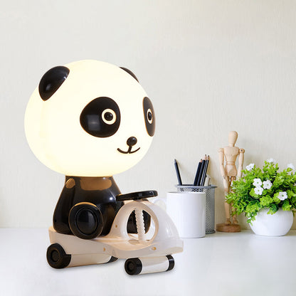 Avelena | Schwein/Samen/Frosch Kinder Schlafzimmer Lesebuch Licht Kunststoff 1-Licht Cartoon Nachttischlampe In Schwarz/Rosa/Grün