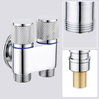 Avelena | 1/2" Winkelventil mit doppeltem Schaltanschluss