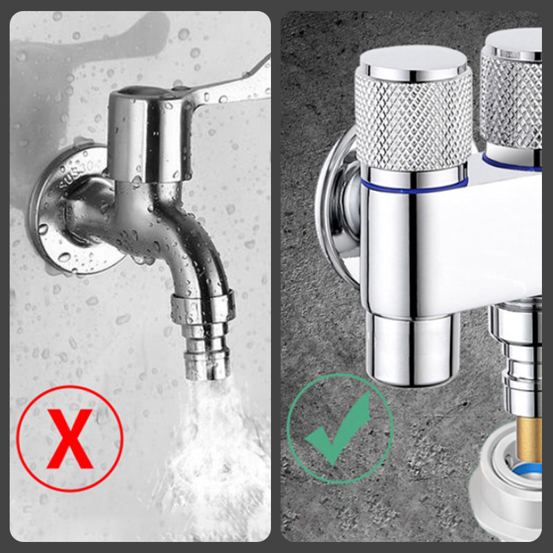 Avelena | 1/2" Winkelventil mit doppeltem Schaltanschluss