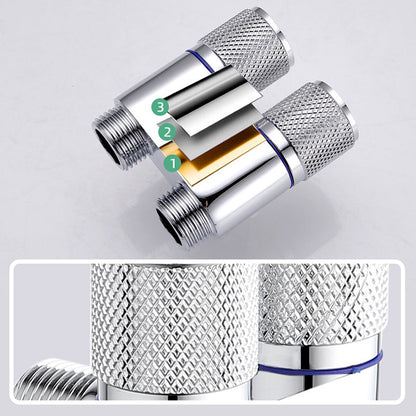 Avelena | 1/2" Winkelventil mit doppeltem Schaltanschluss