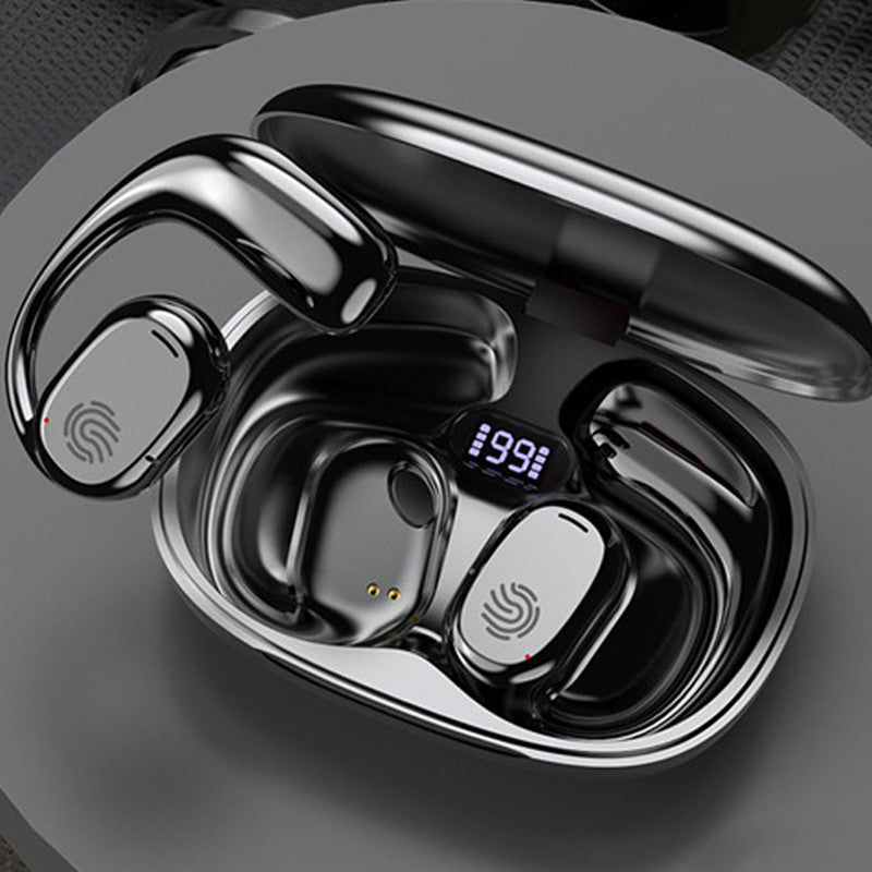Avelena | Bluetooth-Kopfhörer mit Knochenleitung und echtem Ohrbügel
