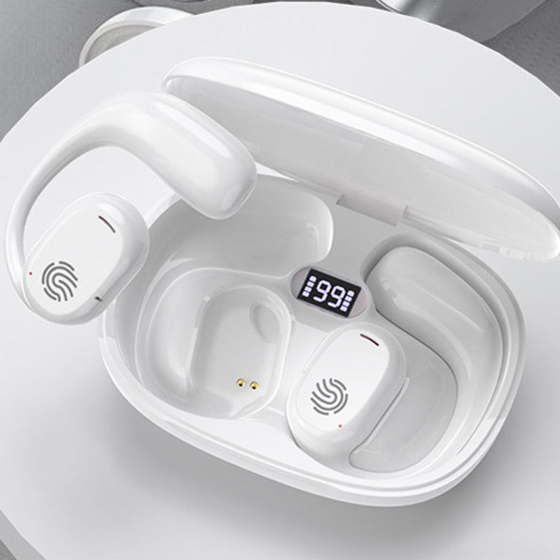 Avelena | Bluetooth-Kopfhörer mit Knochenleitung und echtem Ohrbügel