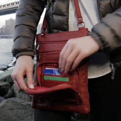 Avelena | Superweiche Crossbody-Tasche , 13 Farbe