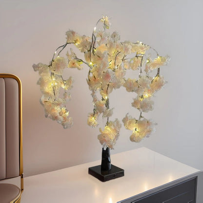 Avelena | Atmosphärischer Lichtbaum mit roten Vögeln – Flexibler LED-Dekorationsbaum