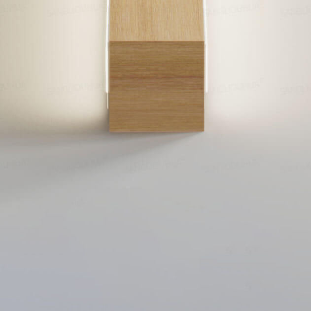 Avelena | ZenBeam Japanische LED Wandleuchte | Massivholz Design | Moderne Akzentbeleuchtung