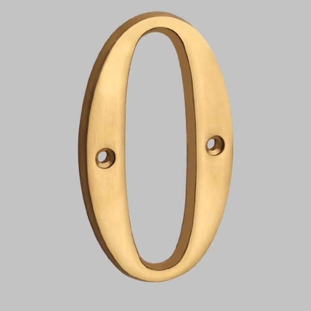 Avelena | Traditionelle Haustürnummern aus massivem Messing