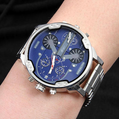 Avelena | Edelstahl Chronograph Quarz Uhr