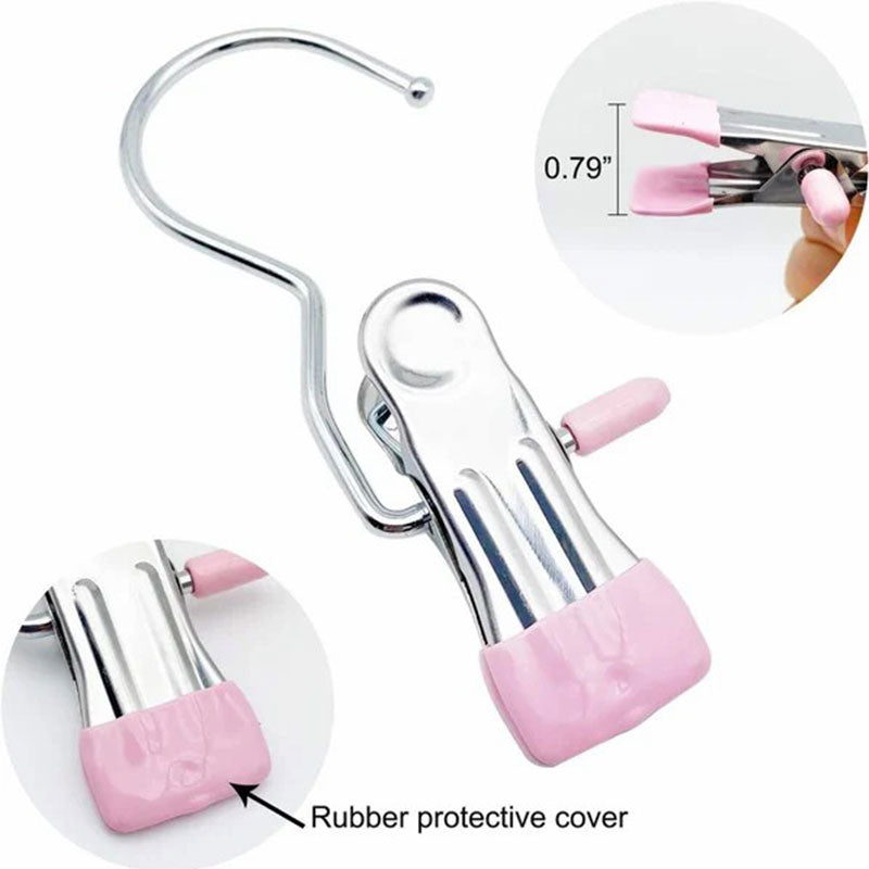 Avelena | Rostschutz Clip Platzsparende Wäscheklammer Hut Hose Lagerung Hängender Reisehaken