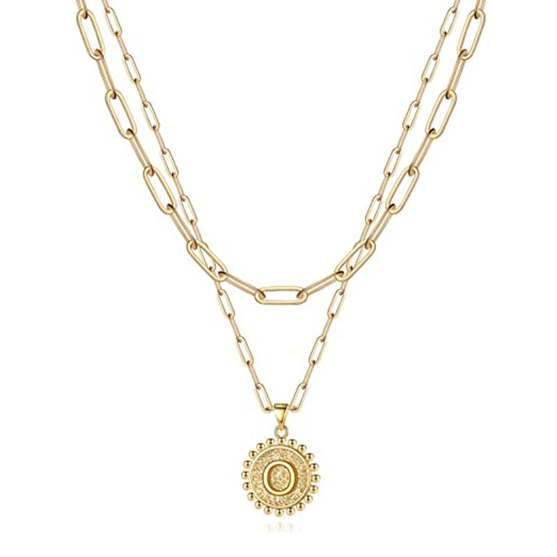 Avelena | Gold Initialhalsketten Für Frauen