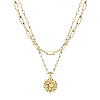 Avelena | Gold Initialhalsketten Für Frauen