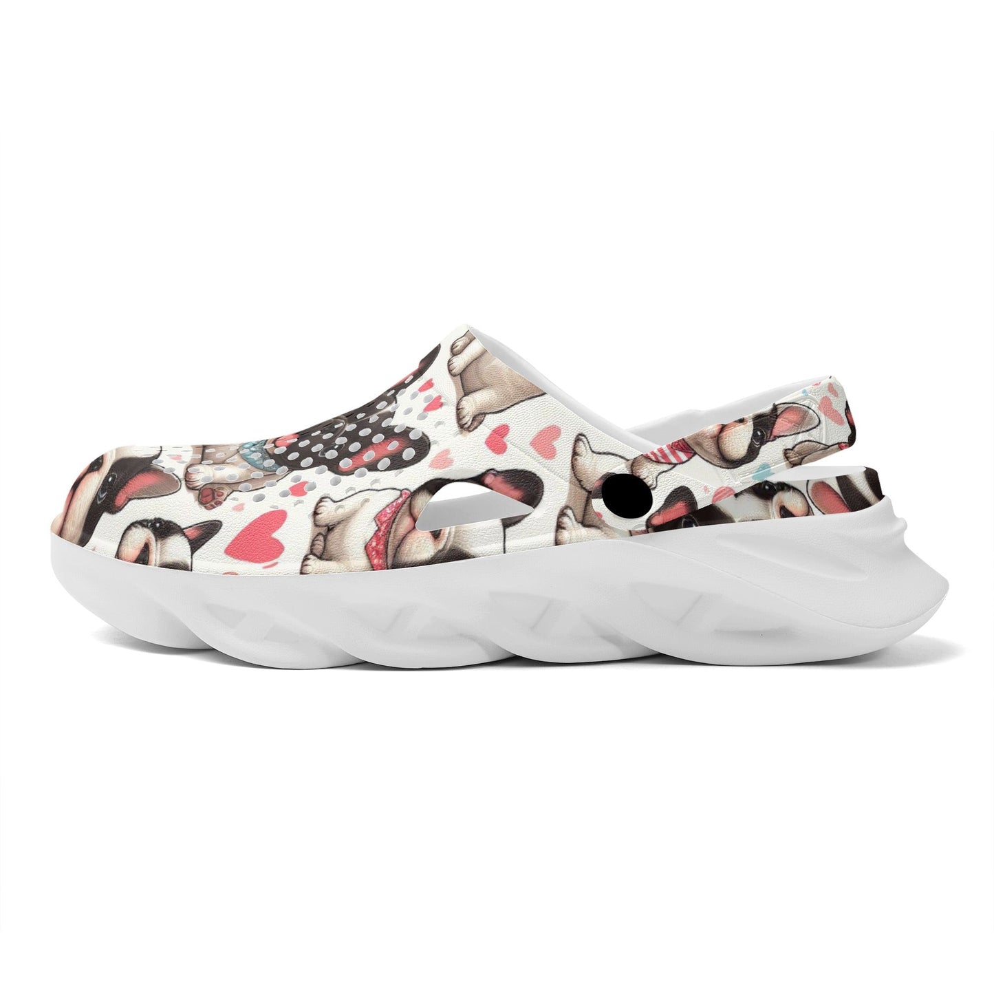 Avelena | Damen Sommer Durchbrochene Clogs