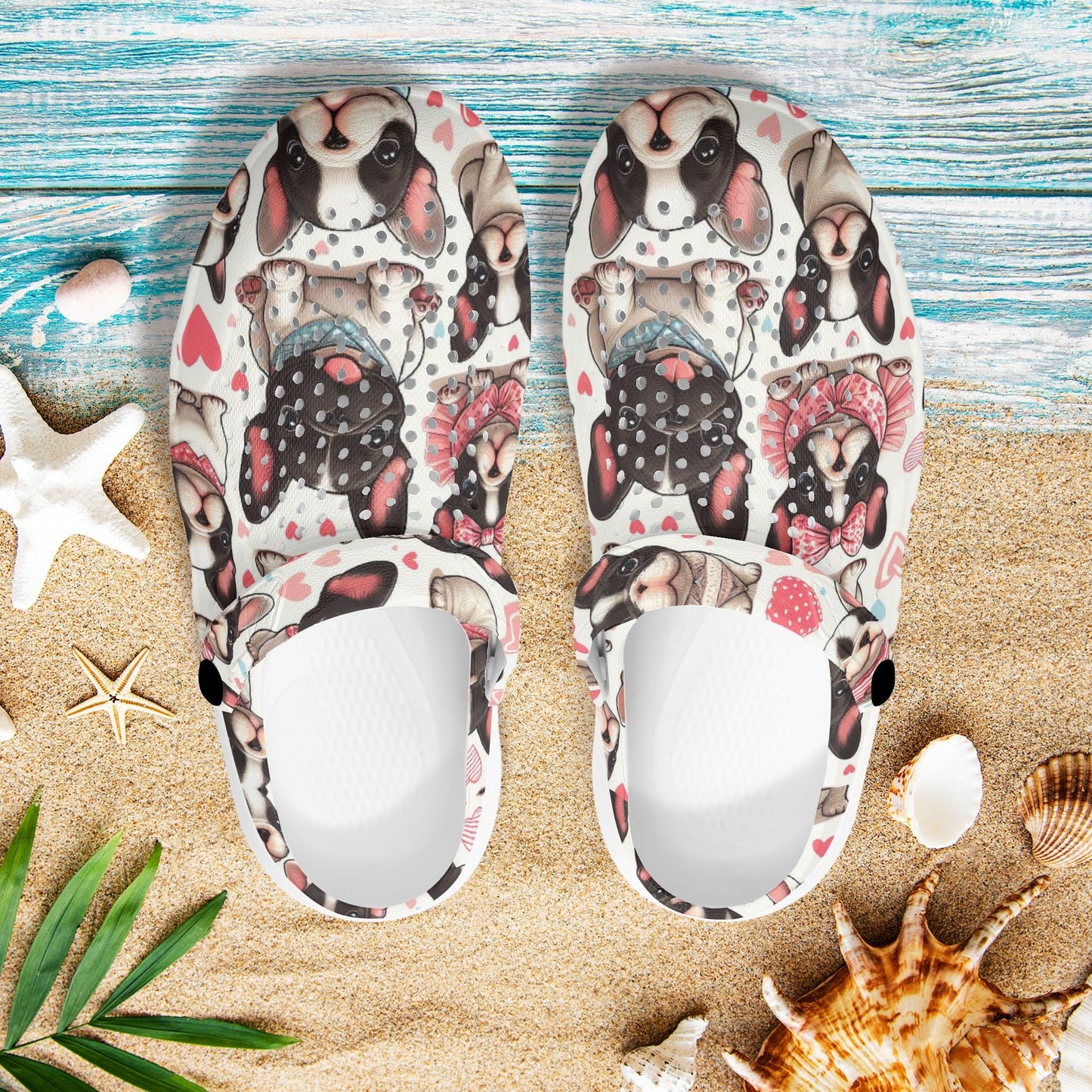 Avelena | Damen Sommer Durchbrochene Clogs