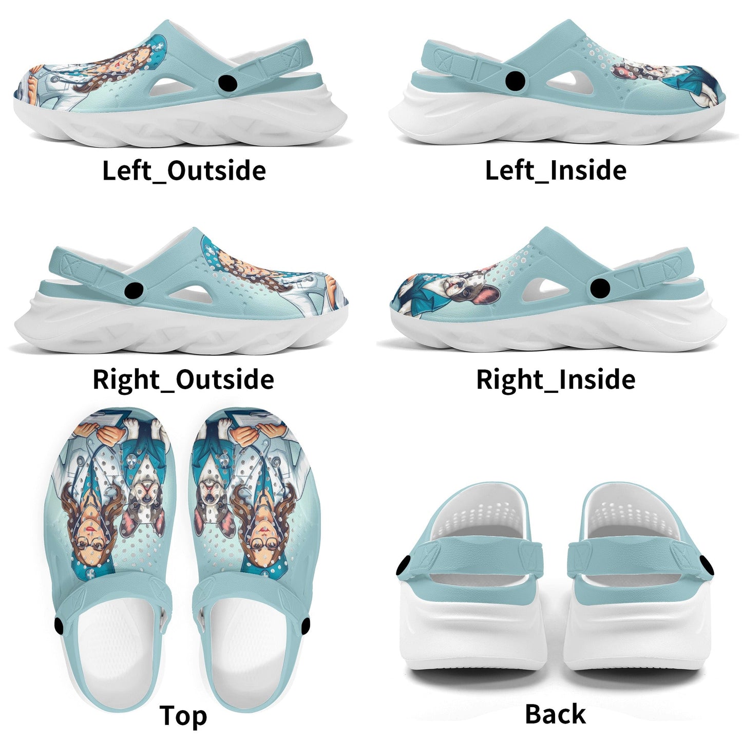 Avelena | Gracie Sommer Durchbrochene Clogs
