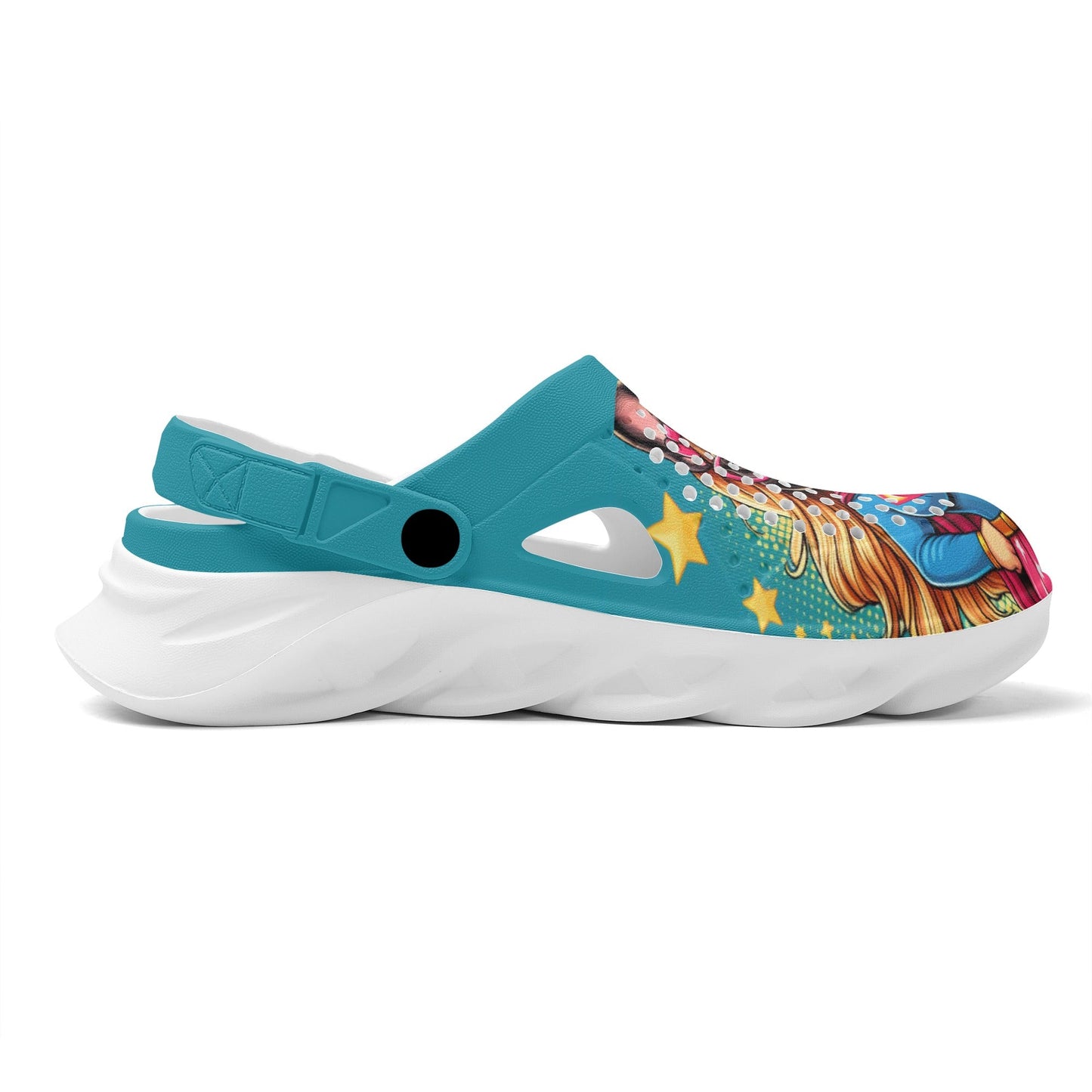 Avelena | Roxy Sommer Durchbrochene Clogs