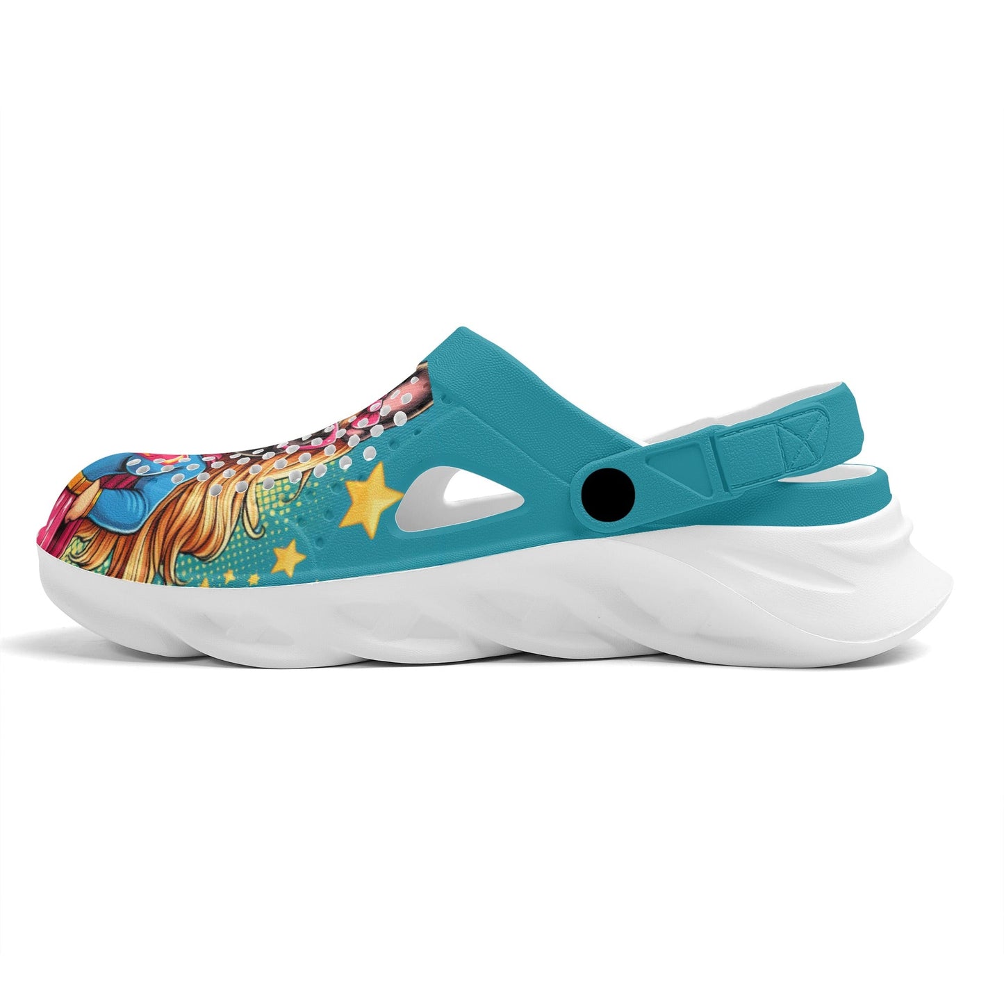 Avelena | Roxy Sommer Durchbrochene Clogs