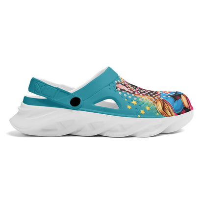 Avelena | Roxy Sommer Durchbrochene Clogs