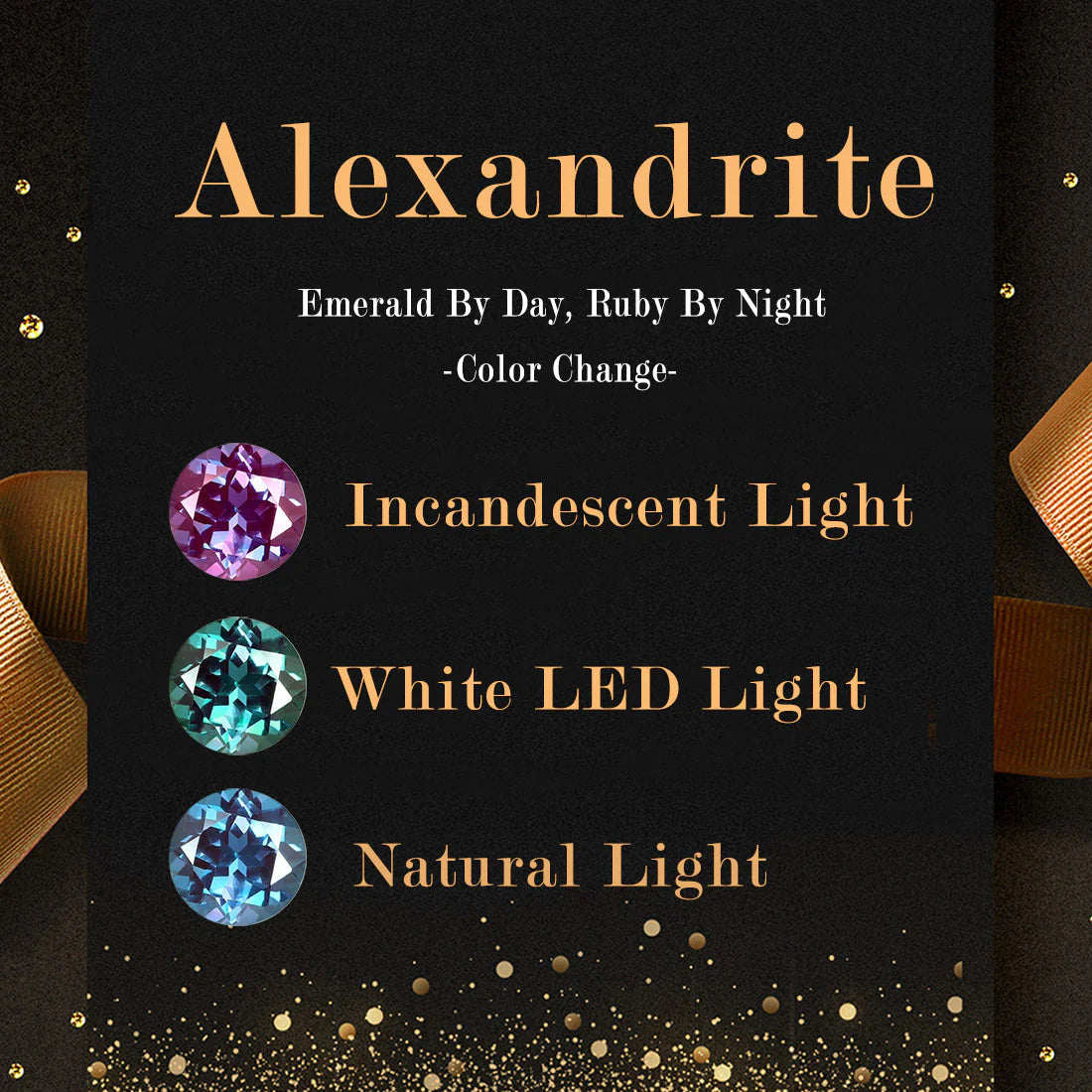 Avelena | Mondfarbe Veränderliche Alexandrit und Amethyst Verlobungsring Elara