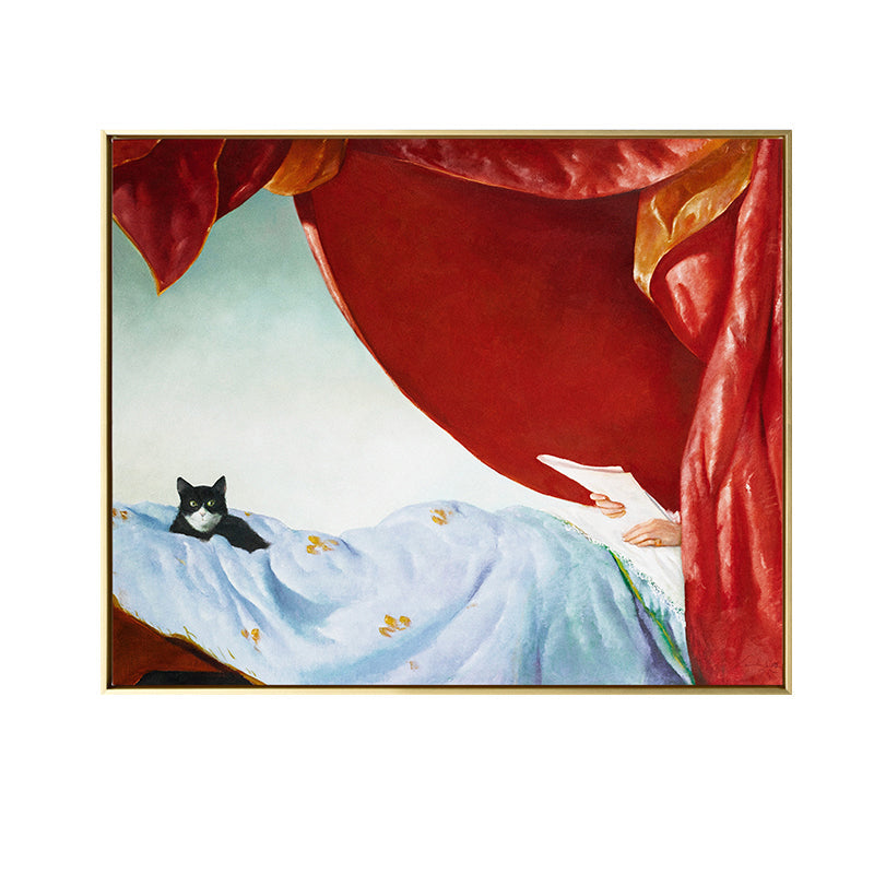 Avelena | Retro Interessen und Hobbys Malen Leinwand Texturiert Dunkle Farbe Wandkunst für Wohnzimmer