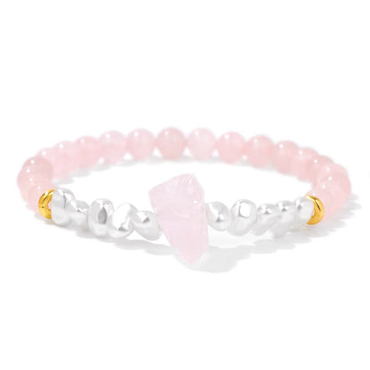 Avelena | Betörende Natürliche Kristallperlenarmband
