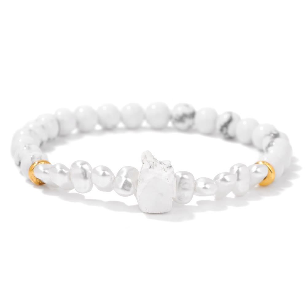 Avelena | Betörende Natürliche Kristallperlenarmband