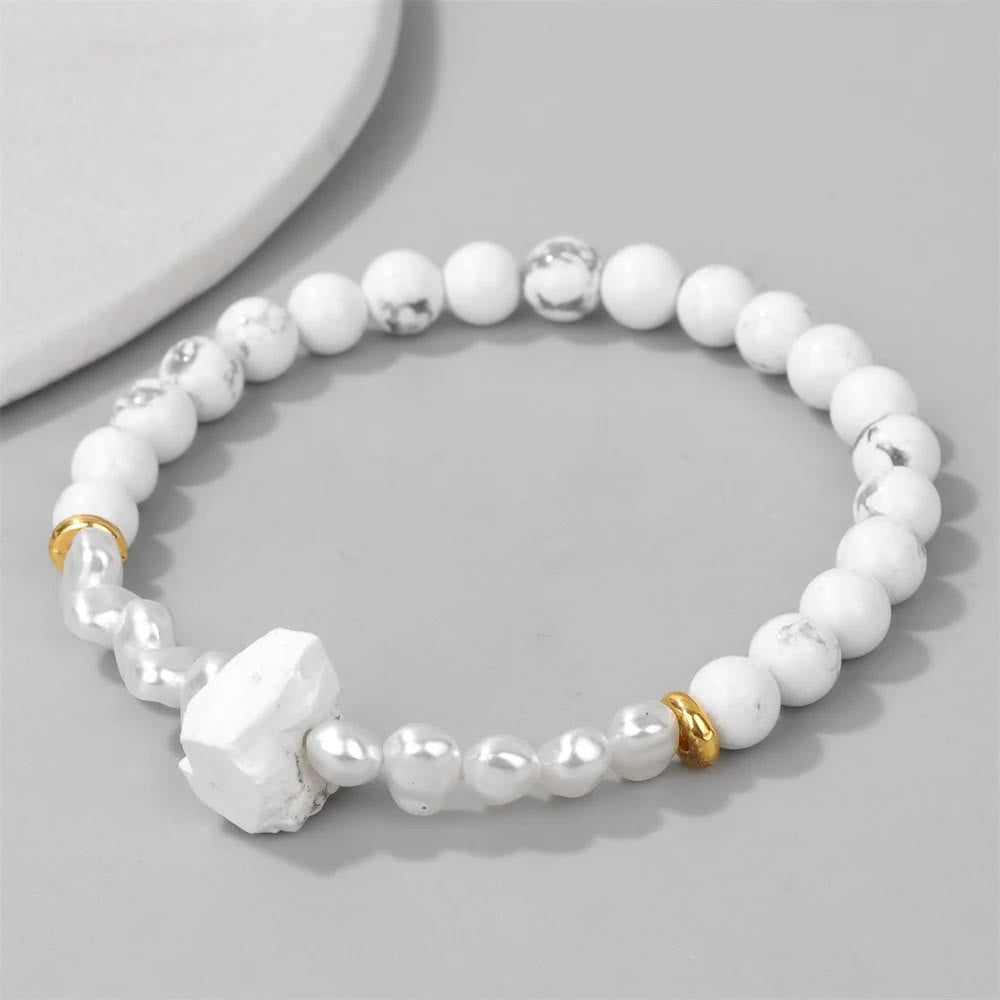 Avelena | Betörende Natürliche Kristallperlenarmband