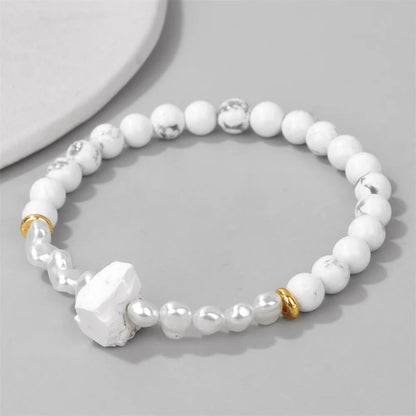 Avelena | Betörende Natürliche Kristallperlenarmband