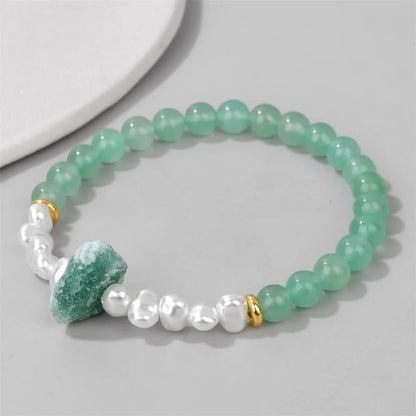 Avelena | Betörende Natürliche Kristallperlenarmband