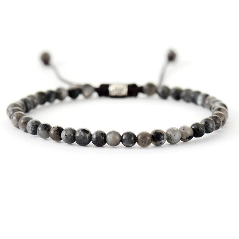 Avelena | Geflochtenes Armband mit Natürlichen Steinperlen Aisha