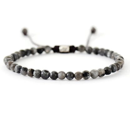 Avelena | Geflochtenes Armband mit Natürlichen Steinperlen Aisha
