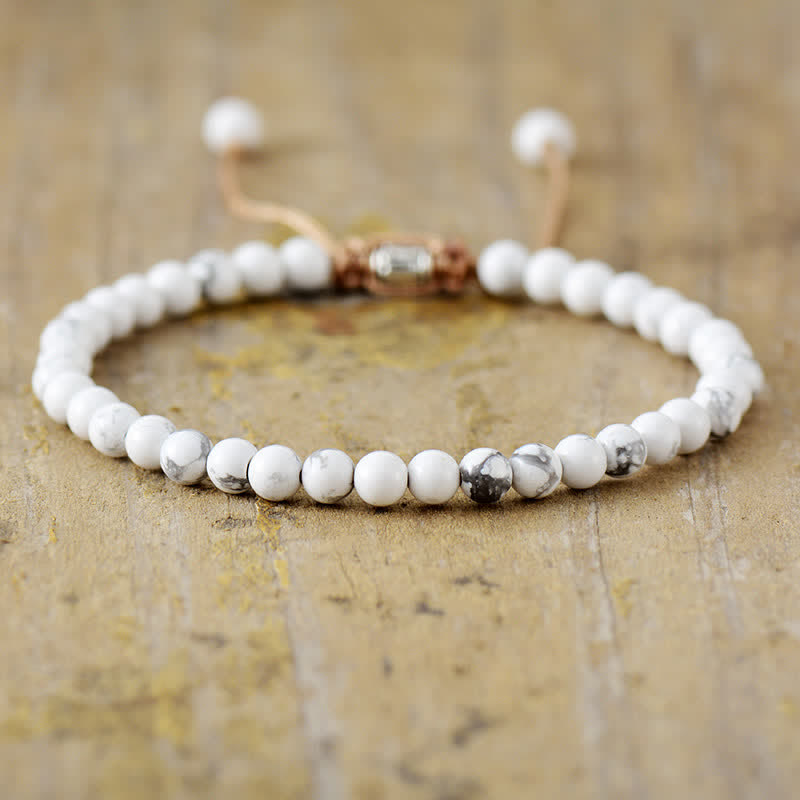 Avelena | Geflochtenes Armband mit Natürlichen Steinperlen Aisha