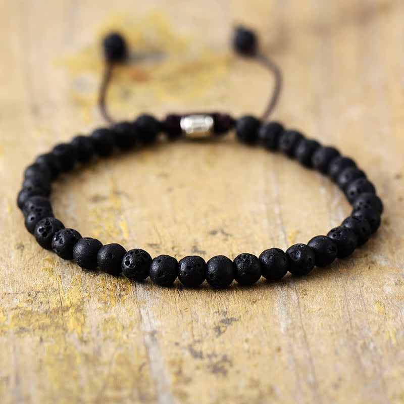 Avelena | Geflochtenes Armband mit Natürlichen Steinperlen Aisha