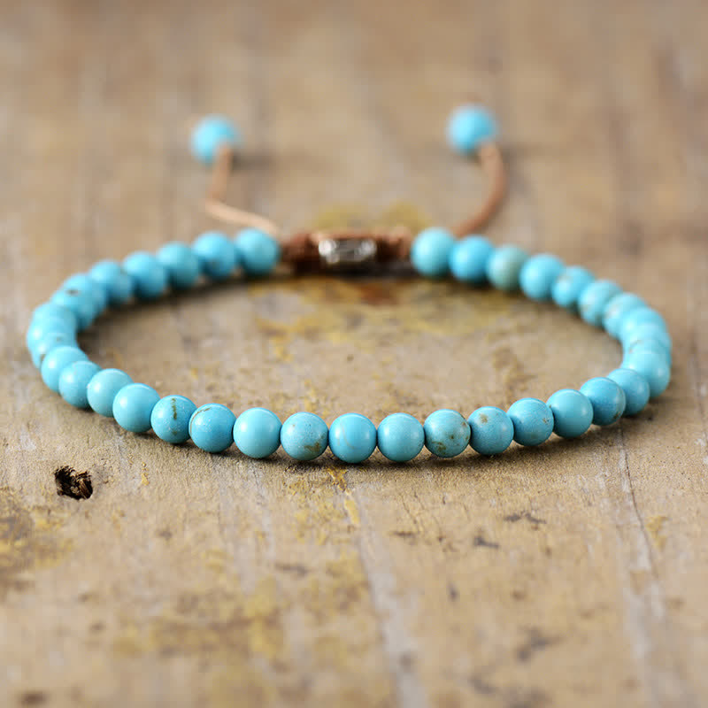 Avelena | Geflochtenes Armband mit Natürlichen Steinperlen Aisha