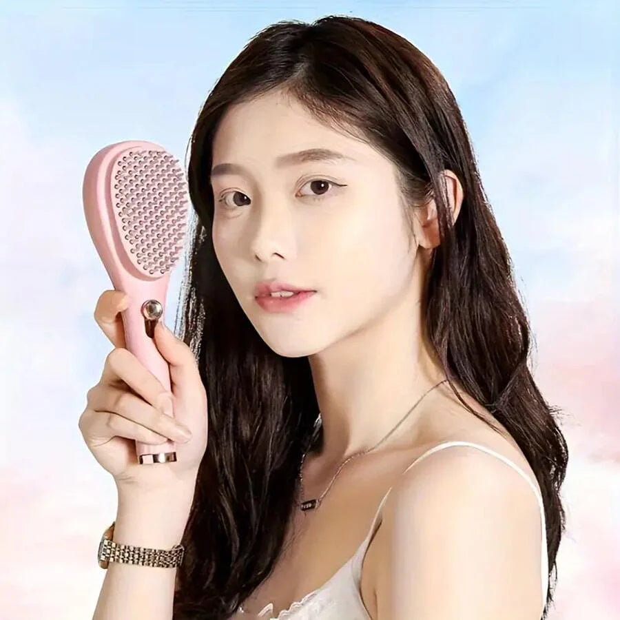 Avelena | Einfach zu Reinigender Massage Haarkamm