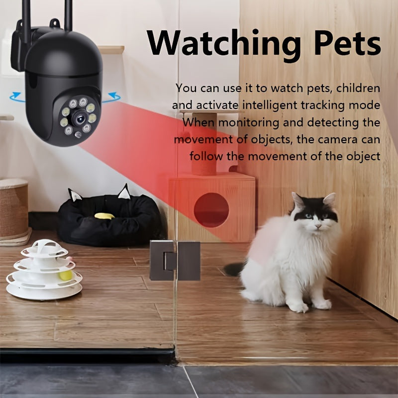 Avelena | VisionFort | WiFi Kamera mit breitem Winkel und klarer Nachtsichttechnologie