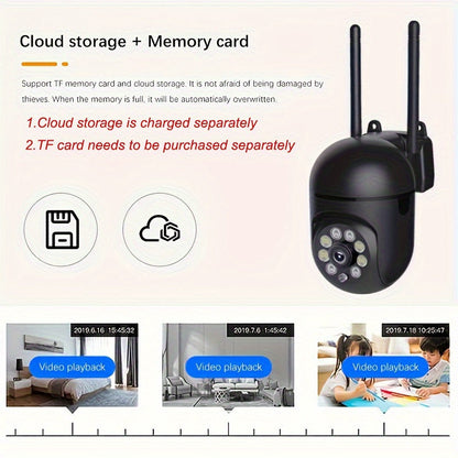 Avelena | VisionFort | WiFi Kamera mit breitem Winkel und klarer Nachtsichttechnologie