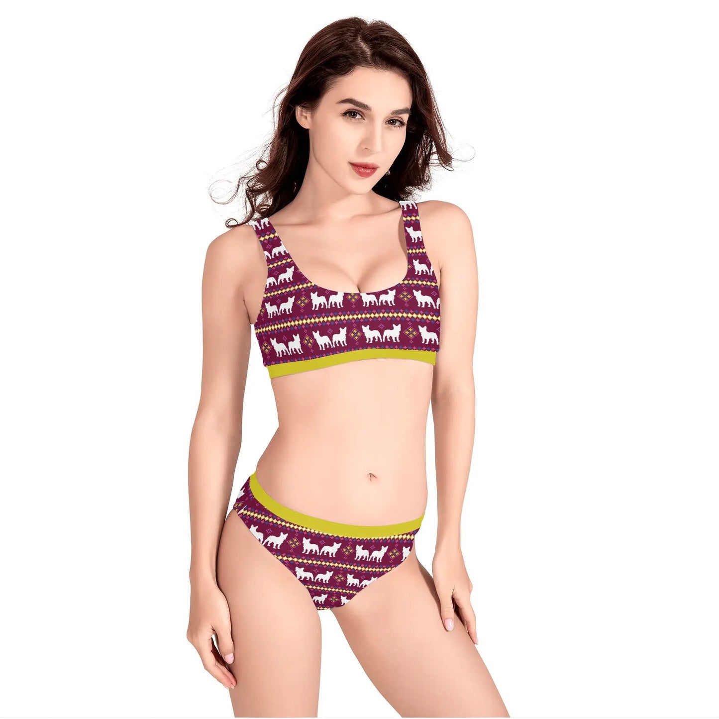 Avelena | Finn Damen Sport Bikinis Badeanzug