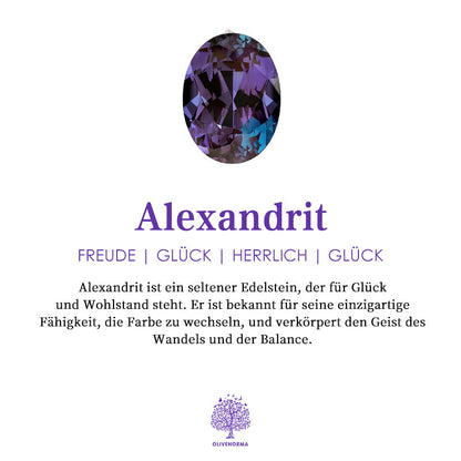 Avelena | Mondstein Farbwechselnde Alexandrit Und Amethyst Verlobungsring Elara
